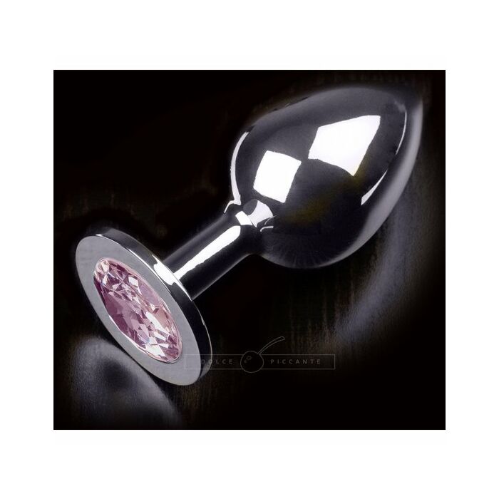 Plug anale gioielli grande plata / rosa
