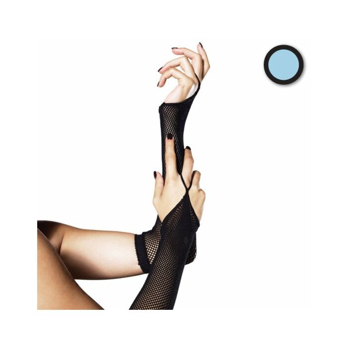 Scaldamuscoli a rete blu chiaro avenue Leg