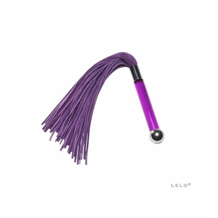 LELO Frusta in pelle scamosciata Lila Sensua