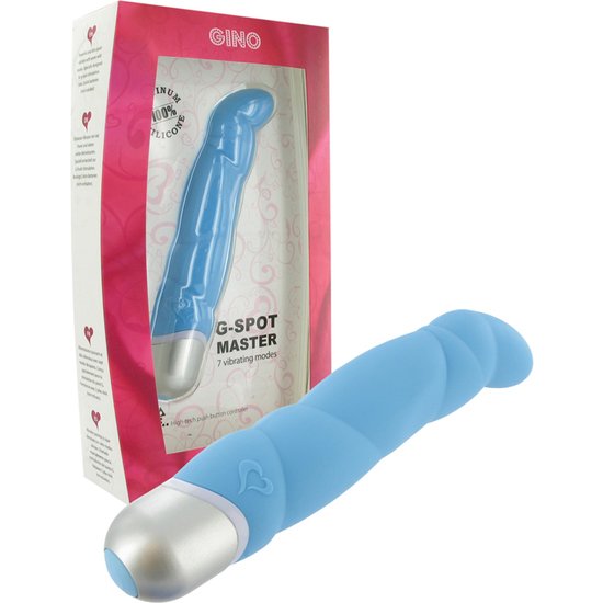 Feelztoys vibratore gino blue g-spot