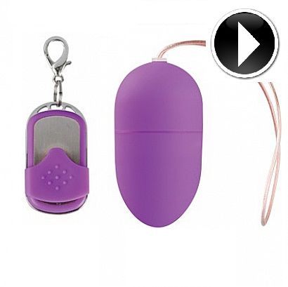 Telecomando vibrante per uovo 10 velocità viola