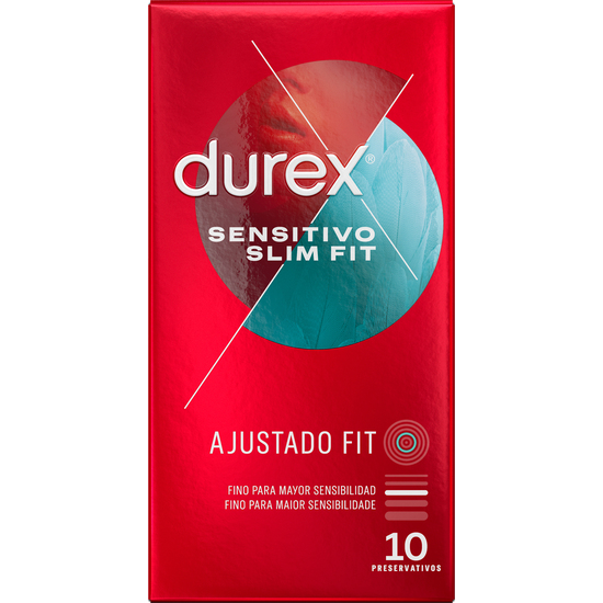 Durex Sensitivo Sottile 10 pezzi - Vestibilità Perfetta
