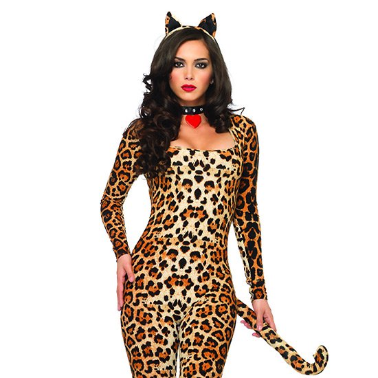 Costume leopardo femmina avenue leg