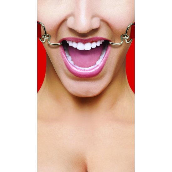 Ouch gag hook gag rosso