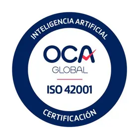 Marchio di certificazione OCA per ISO/IEC 42001
